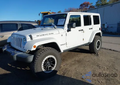 2016 Jeep Wrangler Unlimited Rubicon z USA, uszkodzony, nr VIN 1C4BJWFG7GL183225